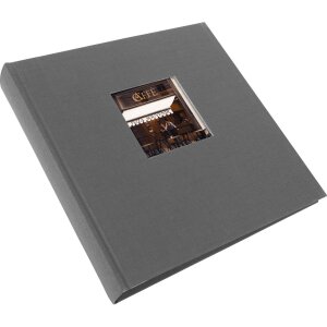 Goldbuch Álbum de Fotos Bella Vista gris 25x25 cm 60 páginas blancas