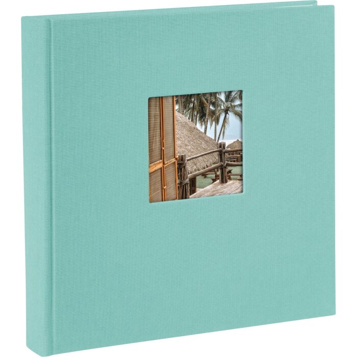 Goldbuch Álbum de fotos Bella Vista aqua 25x25 cm 60 páginas blancas