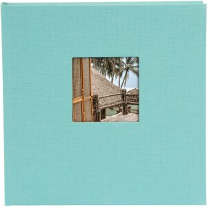 Goldbuch Álbum de fotos Bella Vista aqua 25x25 cm 60 páginas blancas