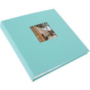 Goldbuch Álbum de fotos Bella Vista aqua 25x25 cm 60 páginas blancas