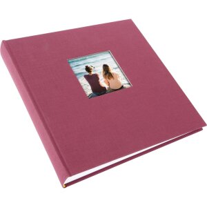 Goldbuch Álbum de Fotos Bella Vista fucsia 25x25 cm 60 páginas blancas