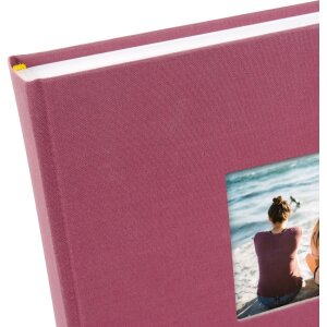 Goldbuch Álbum de Fotos Bella Vista fucsia 25x25 cm 60 páginas blancas