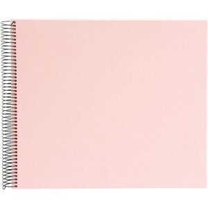 Álbum espiral Goldbuch Bella Vista rosé 34x30 cm 40 páginas blancas