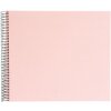 Álbum espiral Goldbuch Bella Vista rosé 34x30 cm 40 páginas blancas