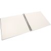 Goldbuch Álbum espiral Bella Vista gris 34x30 cm 40 páginas blancas