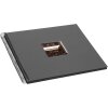 Goldbuch Álbum espiral Bella Vista gris 34x30 cm 40 páginas negras