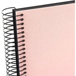 Goldbuch Álbum espiral Bella Vista rosé 35x30 cm 40 páginas negras