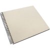 Goldbuch Álbum espiral Bella Vista gris arena 35x30 cm 40 páginas negras