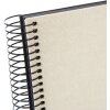 Goldbuch Álbum espiral Bella Vista gris arena 35x30 cm 40 páginas negras