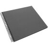 Goldbuch Álbum espiral Bella Vista gris 35x30 cm 40 páginas negras