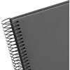 Goldbuch Álbum espiral Bella Vista gris 35x30 cm 40 páginas negras