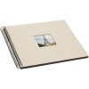 Goldbuch Álbum espiral Bella Vista gris arena 34x30 cm 40 páginas negras