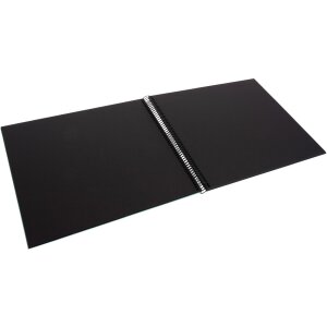Goldbuch Álbum espiral Bella Vista aqua 34x30 cm 40 páginas negras