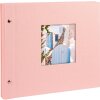 Goldbuch Álbum de rosca Bella Vista rosé 30x25 cm 40 páginas negras