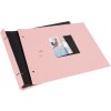 Goldbuch Álbum de rosca Bella Vista rosé 30x25 cm 40 páginas negras
