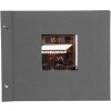 Goldbuch Álbum de rosca Bella Vista gris 30x25 cm 40 páginas negras