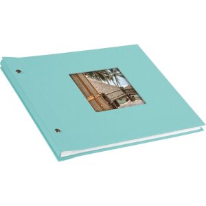 Goldbuch Álbum de rosca Bella Vista aqua 30x25 cm 40 páginas blancas