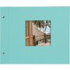 Goldbuch Álbum de rosca Bella Vista aqua 30x25 cm 40 páginas blancas
