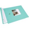 Goldbuch Álbum de rosca Bella Vista aqua 30x25 cm 40 páginas blancas