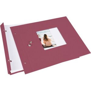 Goldbuch Álbum de rosca Bella Vista fucsia 30x25 cm 40 páginas blancas