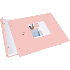 Goldbuch Álbum de rosca Bella Vista rosé 30x25 cm 40 páginas blancas