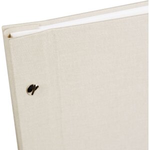 Goldbuch Álbum de rosca Bella Vista gris arena 30x25 cm 40 páginas blancas