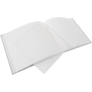 Goldbuch Álbum de rosca Bella Vista gris arena 30x25 cm 40 páginas blancas
