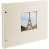 Goldbuch Álbum de rosca Bella Vista gris arena 30x25 cm 40 páginas blancas