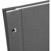 Goldbuch Álbum de rosca Bella Vista gris 30x25 cm 40 páginas blancas