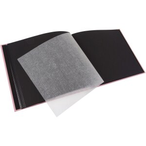 Goldbuch Álbum de rosca Bella Vista rosé 39x31 cm 40 páginas negras
