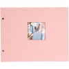Goldbuch Álbum de rosca Bella Vista rosé 39x31 cm 40 páginas negras