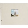 Goldbuch Álbum de rosca Bella Vista gris arena 39x31 cm 40 páginas negras