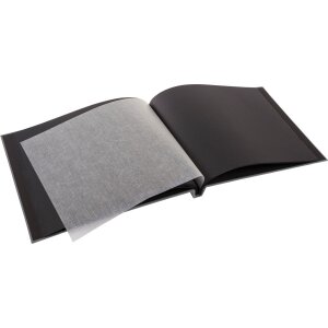 Goldbuch Álbum de rosca Bella Vista gris 39x31 cm 40 páginas negras