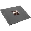 Goldbuch Álbum de rosca Bella Vista gris 39x31 cm 40 páginas negras