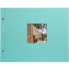 Goldbuch Álbum de rosca Bella Vista aqua 39x31 cm 40 páginas blancas