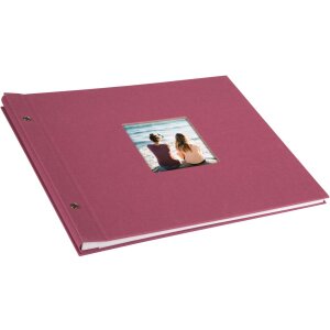 Goldbuch Álbum de rosca Bella Vista fucsia 39x31 cm 40 páginas blancas