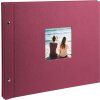 Goldbuch Álbum de rosca Bella Vista fucsia 39x31 cm 40 páginas blancas