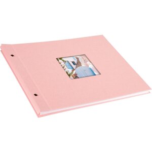 Goldbuch Álbum de rosca Bella Vista rosé 39x31 cm 40 páginas blancas