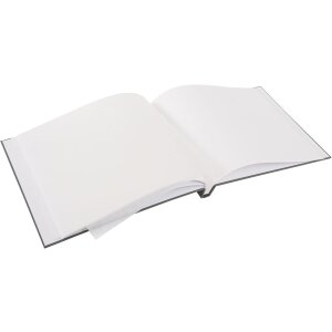 Goldbuch Álbum de rosca Bella Vista gris 39x31 cm 40 páginas blancas