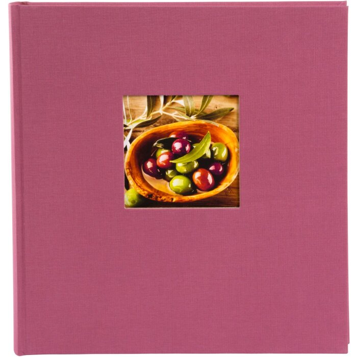 Goldbuch Álbum de Fotos Jumbo Bella Vista fucsia 30x31 cm 100 páginas blancas