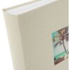 Goldbuch Álbum Jumbo Bella Vista gris arena 30x31 cm 100 páginas blancas