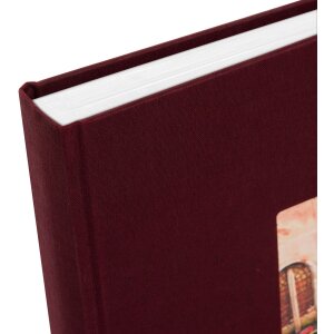 Goldbuch Álbum de Fotos Jumbo Bella Vista burdeos 30x31 cm 100 páginas blancas
