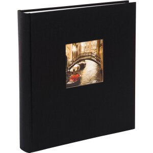 Goldbuch Jumbo Álbum de Fotos Bella Vista negro 30x31 cm 100 páginas blancas