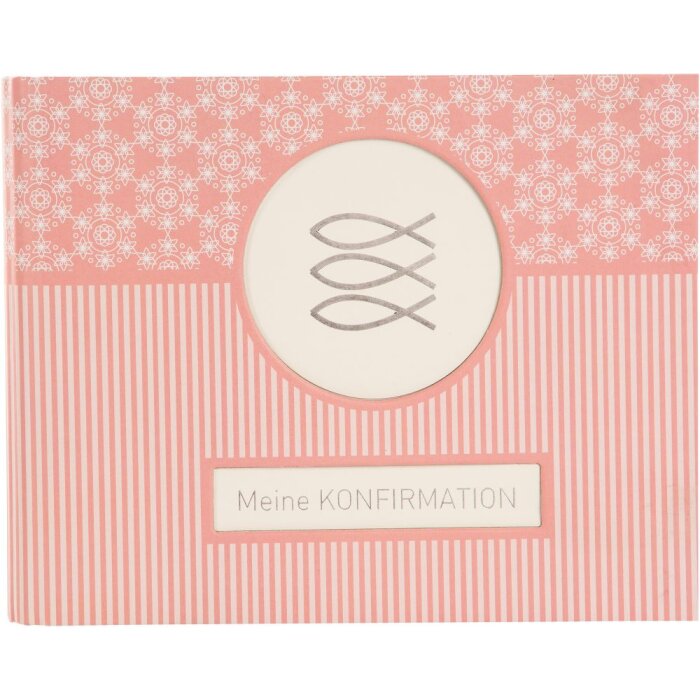 Libro de fotos de confirmación mandala coral