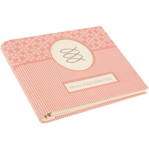 Libro de fotos de confirmación mandala coral