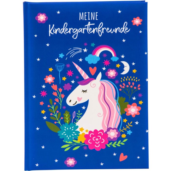 Goldbuch Libro de Amigos A5 Unicornio Felicidad 15x21 cm 88 páginas ilustradas