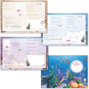 Goldbuch KiGa Libro de Amigos A5 Sirena 15x21 cm 88 páginas ilustradas