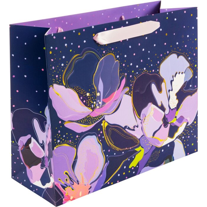 Bolsa de regalo Goldbuch Azul Opio 27x13 cm