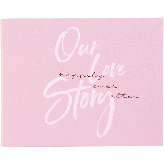Álbum de espiral para invitados Our Lovestory 29 x 23 cm
