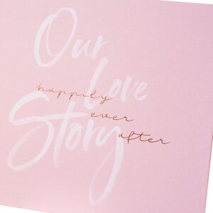 Álbum de espiral para invitados Our Lovestory 29 x 23 cm